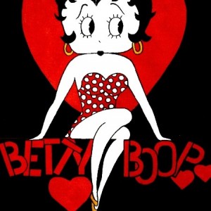 BETTY BOOP olio su tela 50x60