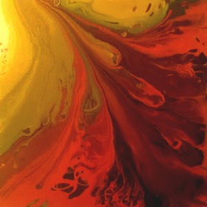 FLOWERS FOR YOU  tecnica mista su tela 80x80