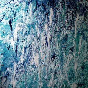 FROST smalto su tela 50x50