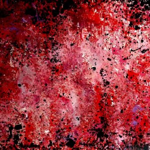 MAGMA smalto su tela 100x150
